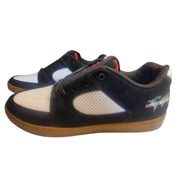ES ACCEL SLIM X MENIKMATI MENS BLACK COLLABORATION & LIMITED SNEAKERS SHOES Men\' main image 4